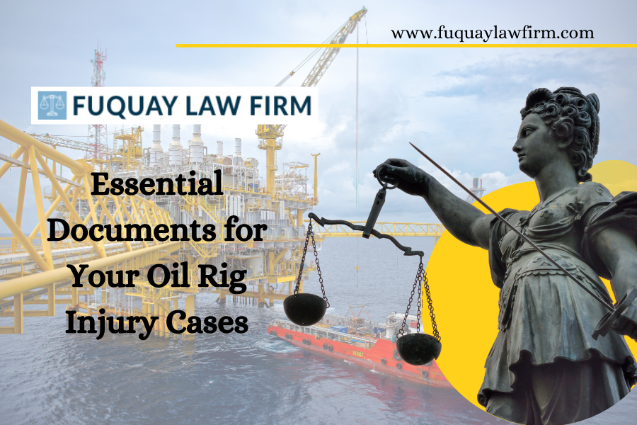 Essential Documents for Your Oil Rig Injury Cases